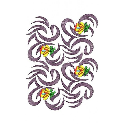 Border Embroidery Design 19120