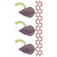 Border Embroidery Design 19125