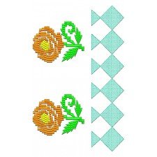Border Embroidery Design 19126