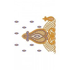 Border Embroidery Design 19130
