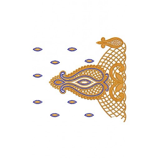 Border Embroidery Design 19130