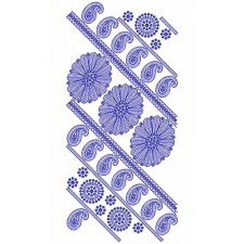 Border Embroidery Design 19132