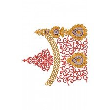 Border Embroidery Design 19134