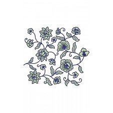 Border Embroidery Design 19198