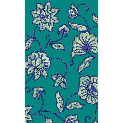 Border Embroidery Design 19198
