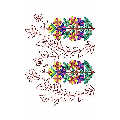 Border Embroidery Design 19199