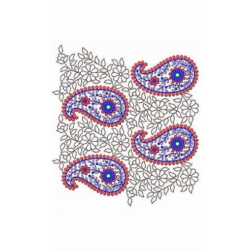 Border Embroidery Design 19221