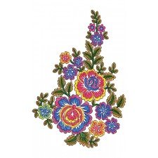 Border Embroidery Design 19347