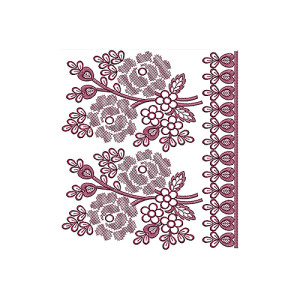 Border Embroidery Design 19350