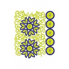 Border Embroidery Design 19482