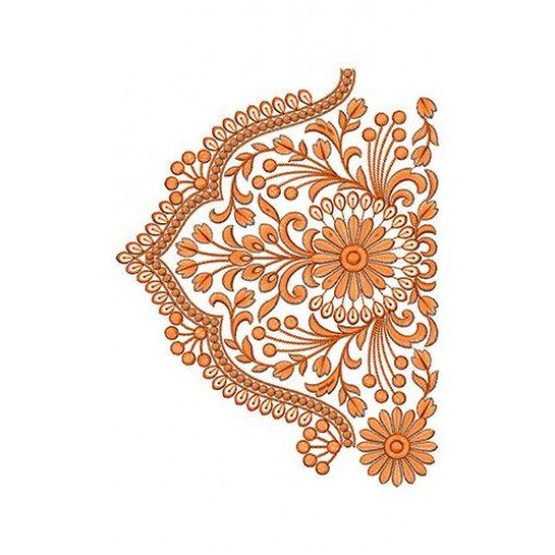 Border Embroidery Design 19550