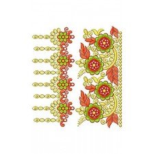 Border Embroidery Design 19557