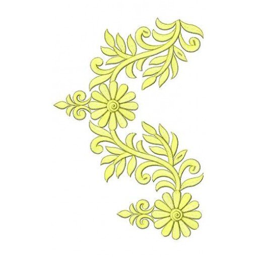 Border Embroidery Design 19558