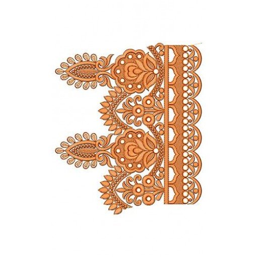 Border Embroidery Design 19561