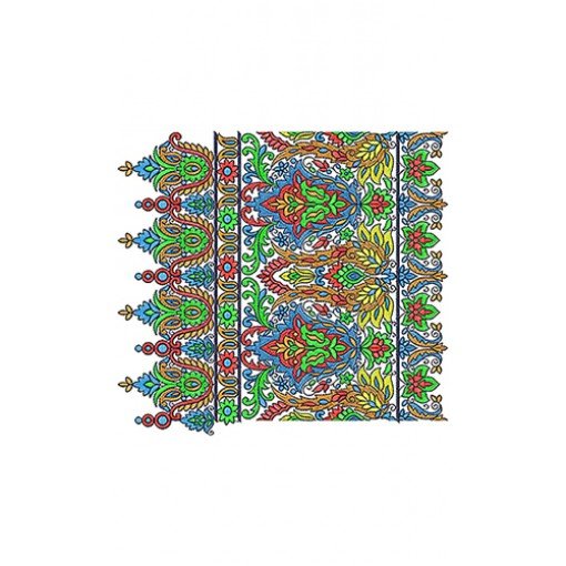 Border Embroidery Design 19801