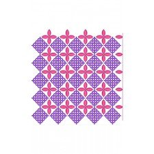 Colorful Abstract Border Embroidery Design 19826