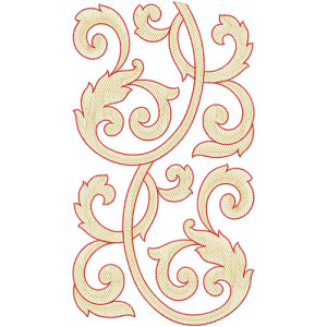 Border Embroidery Design 19943