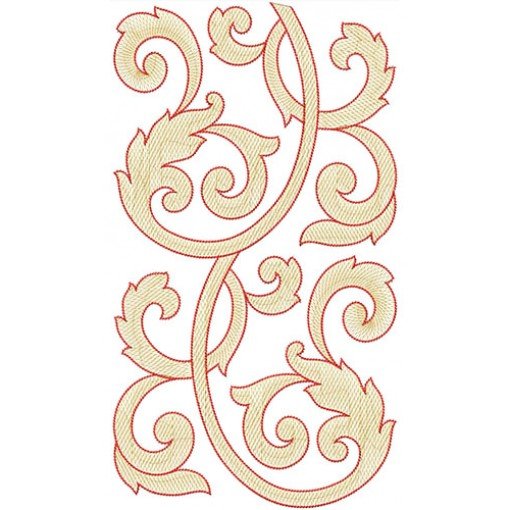 Border Embroidery Design 19943