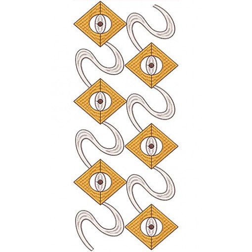 Border Embroidery Design 19944