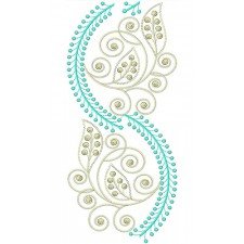 Border Embroidery Design 19946