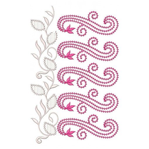 Border Embroidery Design 19948