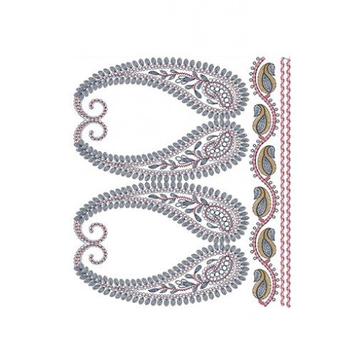 Border Embroidery Design 19952