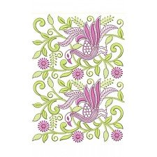 Simple Bird Embroidery