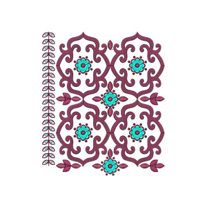 Border Embroidery Design 19996