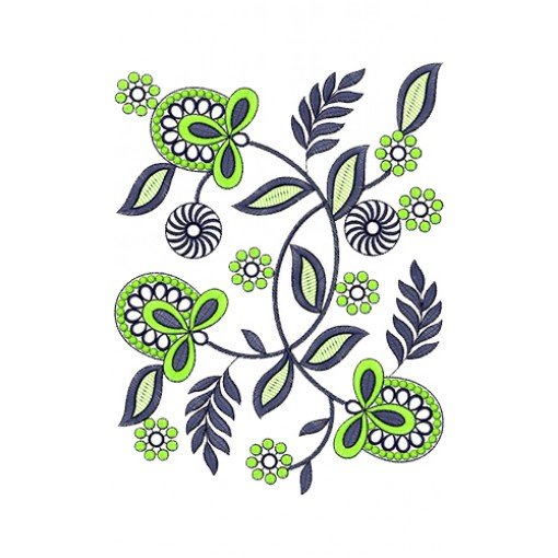 Border Embroidery Design 19999