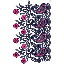 Border Embroidery Design 20076