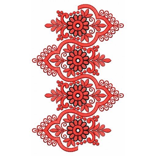 Border Embroidery Design 20097