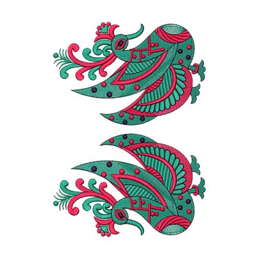 Border Embroidery Design 20098