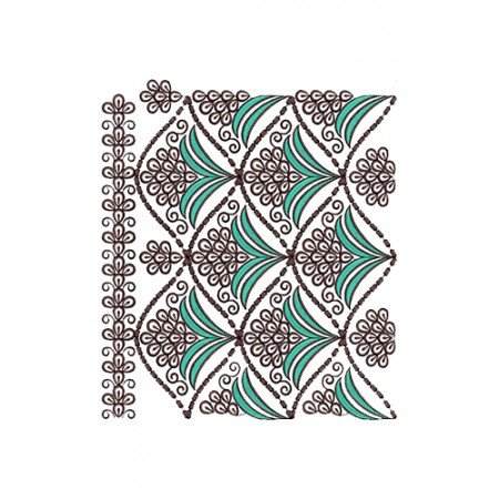 Border Embroidery Design 20100