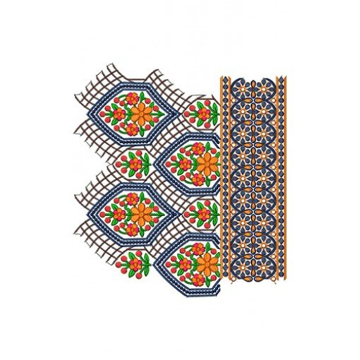 Luxury Border Embroidery Design 20191