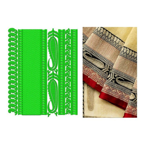 Pashtoosh Border Embroidery Design 20192