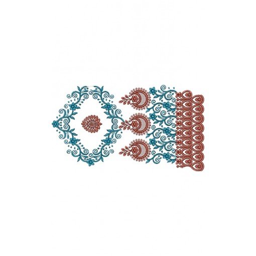 Parsi Border Embroidery Design 20215