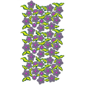 Border Embroidery Design 20340