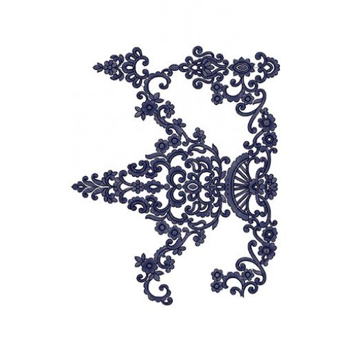 Border Embroidery Design 20344