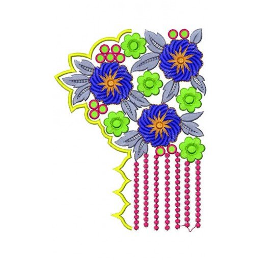 Border Embroidery Design 20383