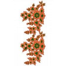 Border Embroidery Design 20385