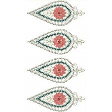 Border Embroidery Design 20386