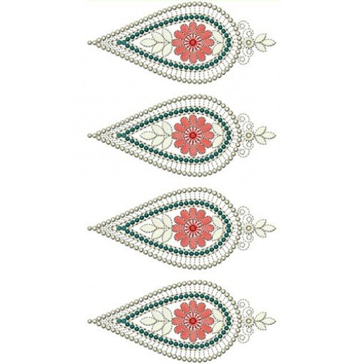 Border Embroidery Design 20386
