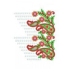 Border Embroidery Design 20389