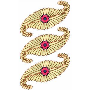 Border Embroidery Design 20395