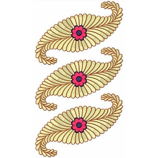 Border Embroidery Design 20395