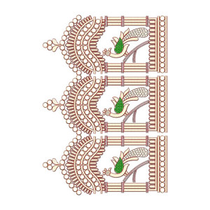 Border Embroidery Design 20443