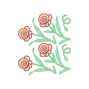 Border Embroidery Design 20572