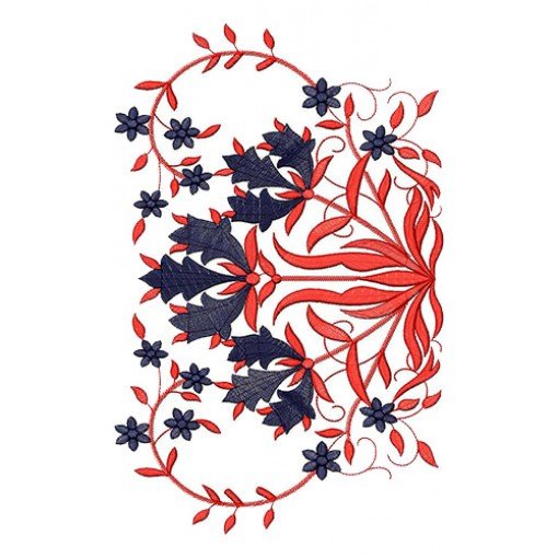Border Embroidery Design 20577