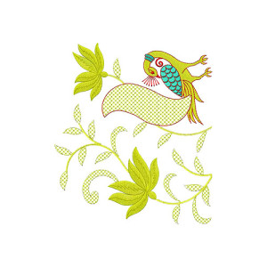 Border Embroidery Design 20578