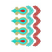 Border Embroidery Design 20674